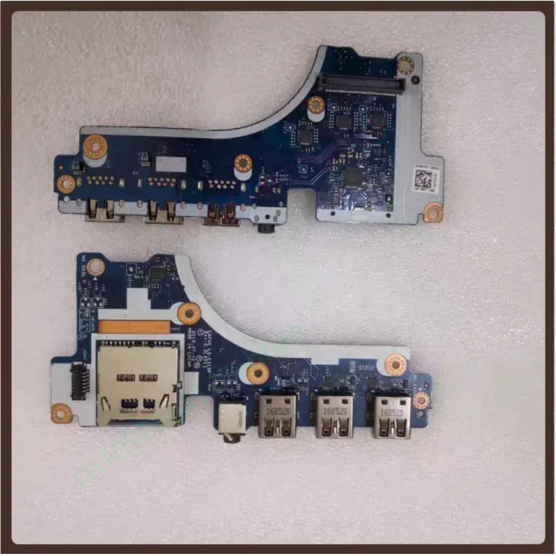For DELL Presicion 7520 M7520 USB AUDIO Port Board With CAP00 LS-E313P CN-00HY61 00HY61 0HY61 Original
