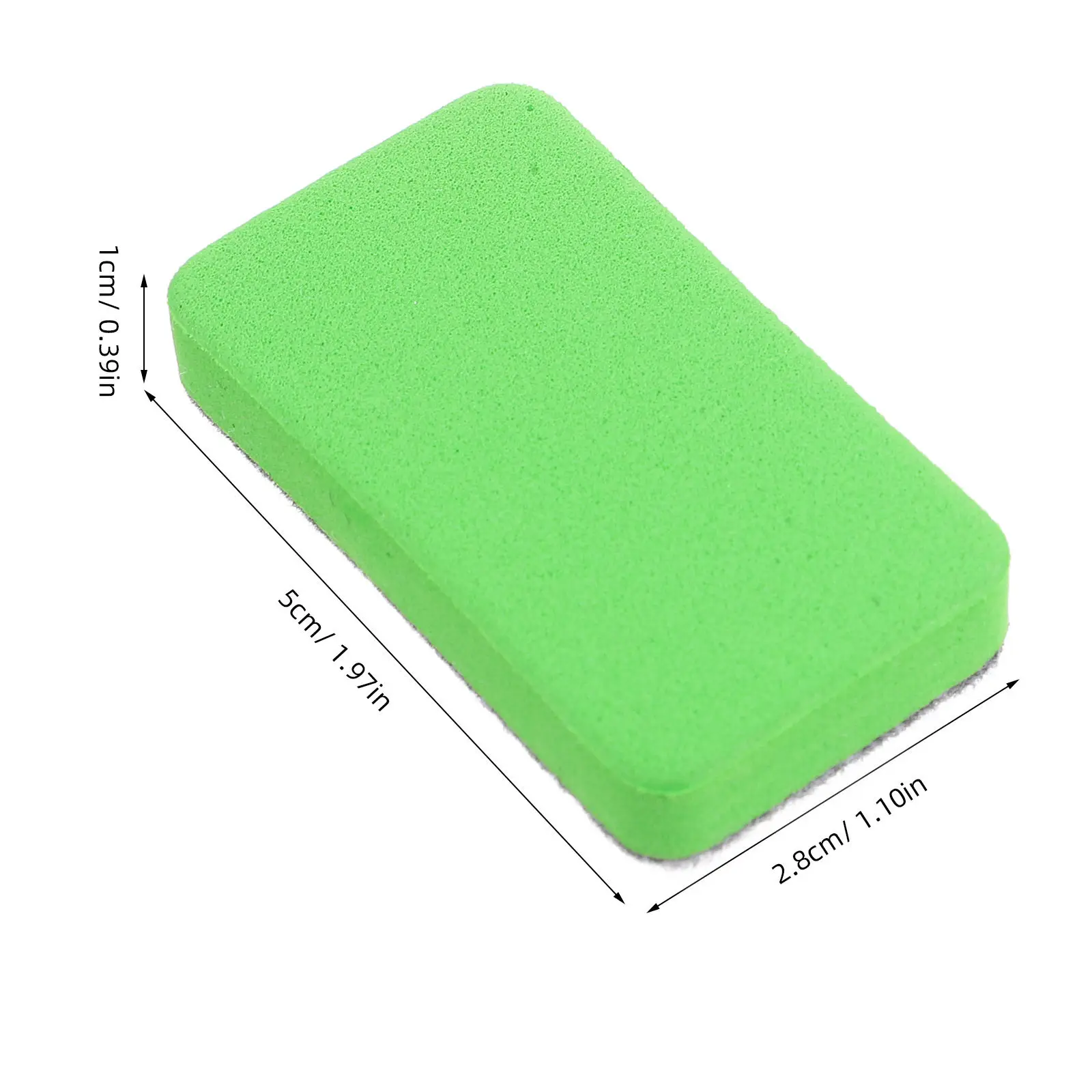 10Pcs Whiteboard Eraser Felt Chalkboard Eraser Cleaner Dry Erasing Tool Versatile for Whiteboards Blackboards Glass Mirrors