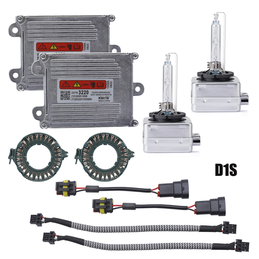 35W CANBUSD1S HID XENON KIT D1S D3S 6000K 4300K 8000K D1S hid headlight conversion kit Montero Car styling light