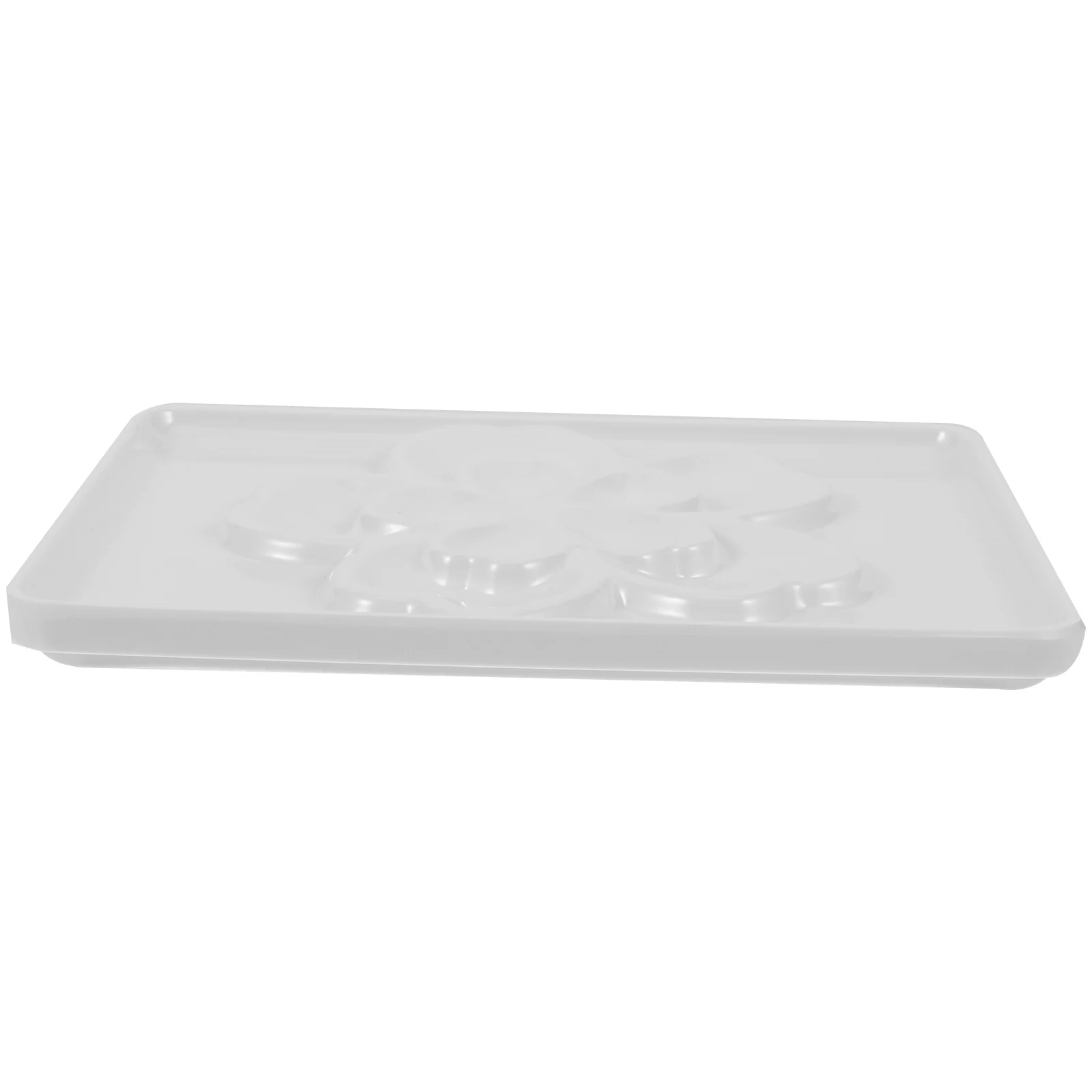 

Thickened Solid Color Palette Art Watercolor Mixing Tray Professional Oil Painting Plate For Student And Artist