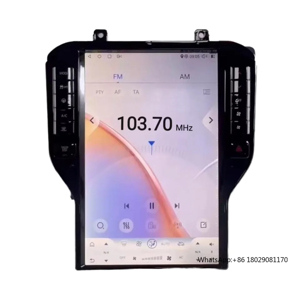 

14.5 inch dvd car radio stereo android 13 touch screen multimedia player carplay gps navigation for Ford Mustang 2015-2021