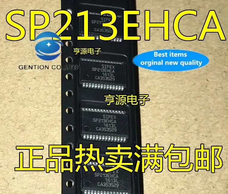 

10 шт. 100% оригинал, новый в наличии SP213EHCA SP213EH SP213EHCA-L/TR. ССОП-28