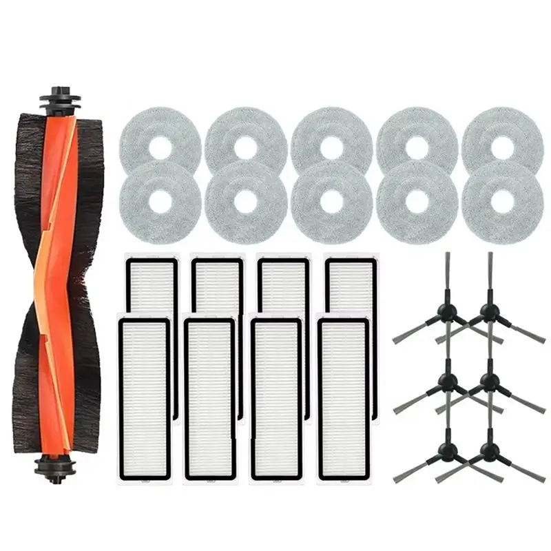 ABVJ-For Robot Vacuum S20+ / S10 Plus / B108GL / B105 /B108CN B113CN Parts Accessories Filter Main Side Brush Mop