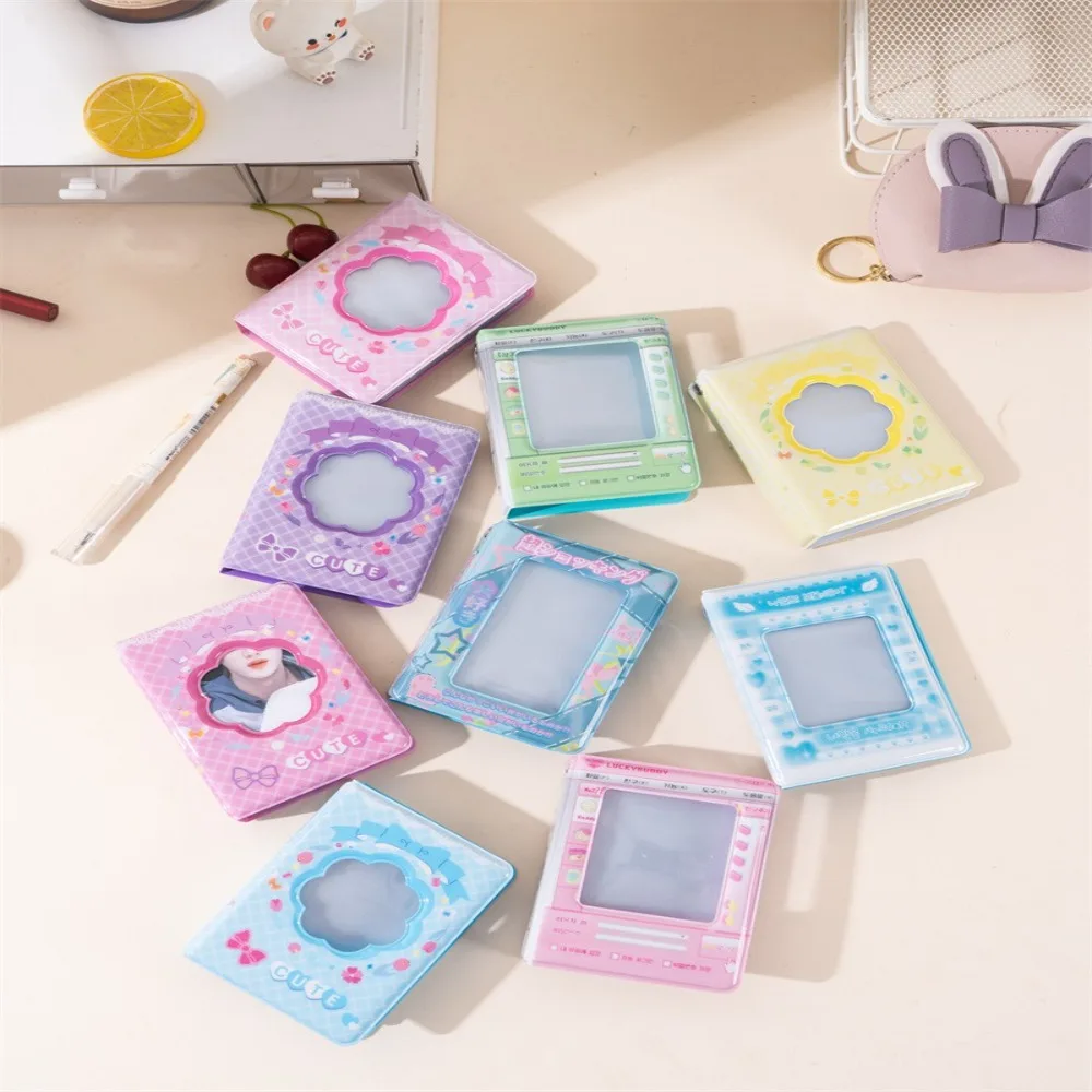 Kawaii PVC Card Book 3 Inch 40 Slots Card Binder Photo Card Protective Sleeve