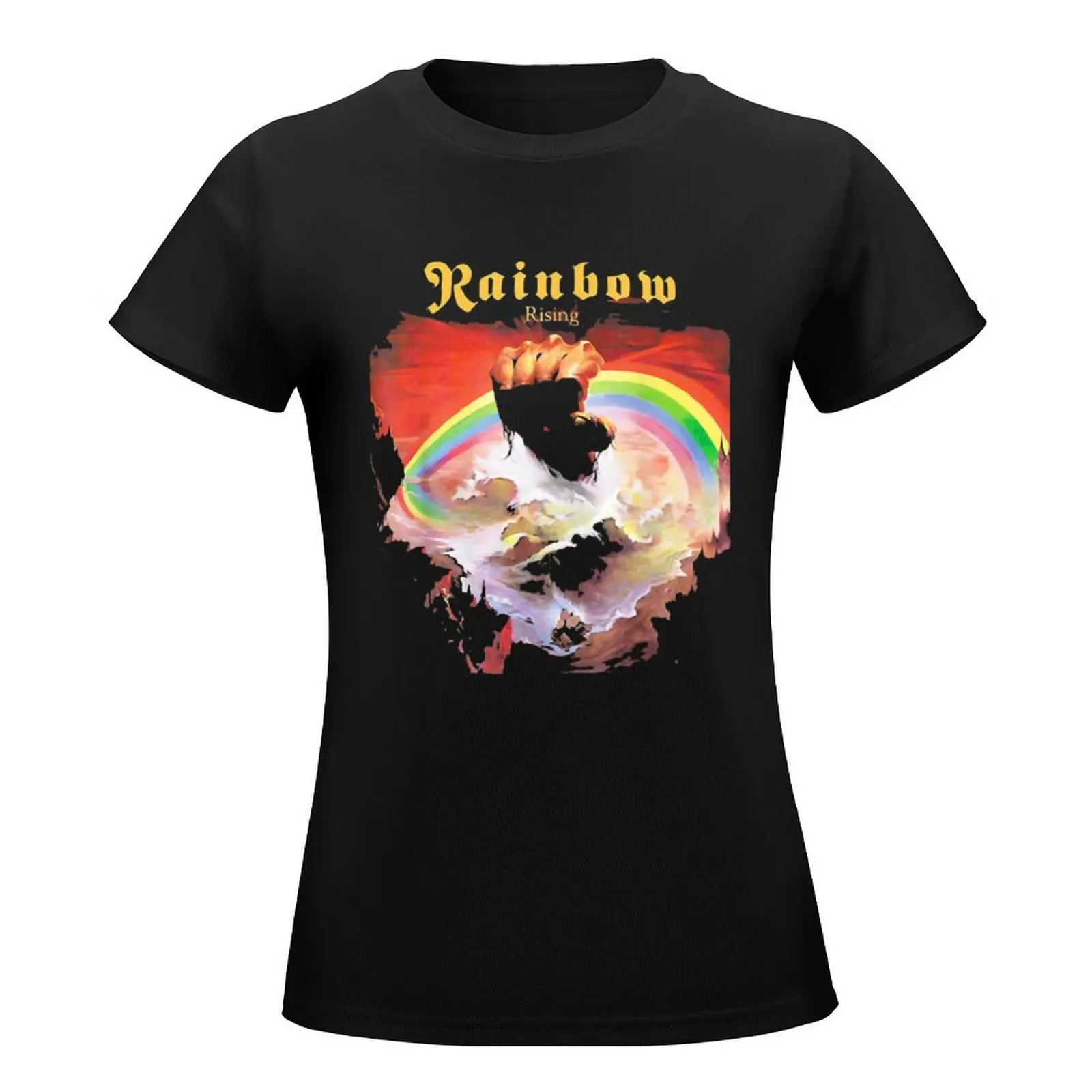 rainbow rising T-Shirt sweat anime graphics vintage tshirts woman