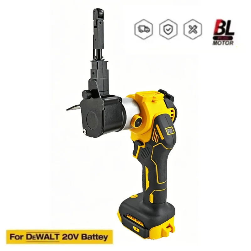 Brushless Electric Mini Belt Sander 11000RPM Angle Grinder Cordless Belt Sander Polisher Power Tool for DeWALT 20V Battery