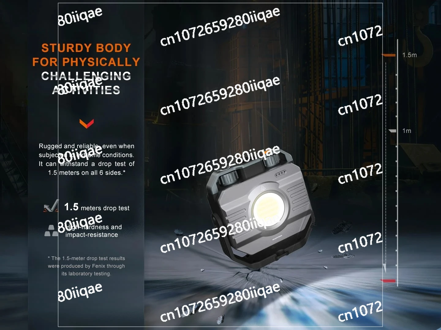 مع التحكم في درجة حرارة اللون CL28R فانوس قابل لإعادة الشحن #5