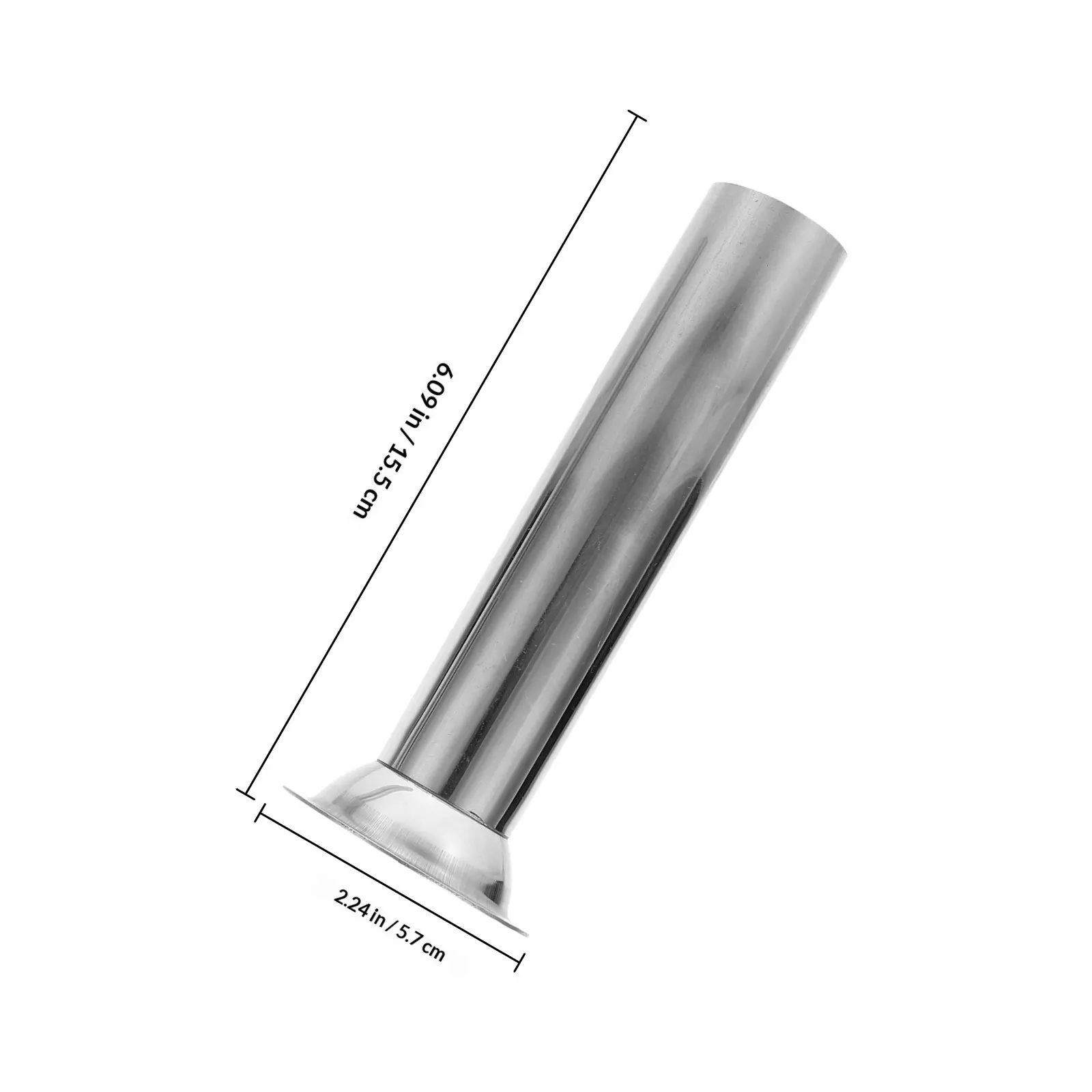 3Pcs Stainless Steel Sausage Filler Tube Set Heavy Duty Meat Stuffing Tool for Pork Venison Beef Turkey Sausage Stuffer