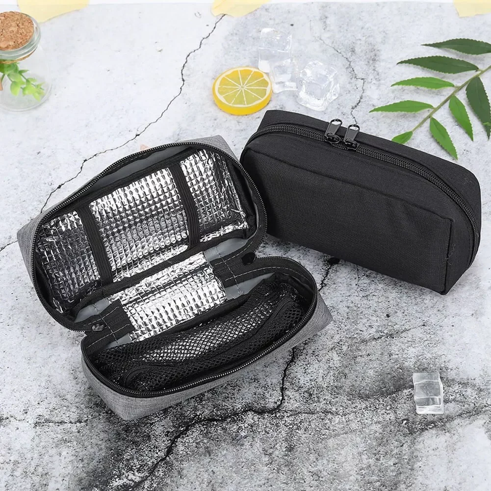 Portable Medicine Diabetic Insulin Cooling Pouch Cooler Ice Pack Bag Travel Case