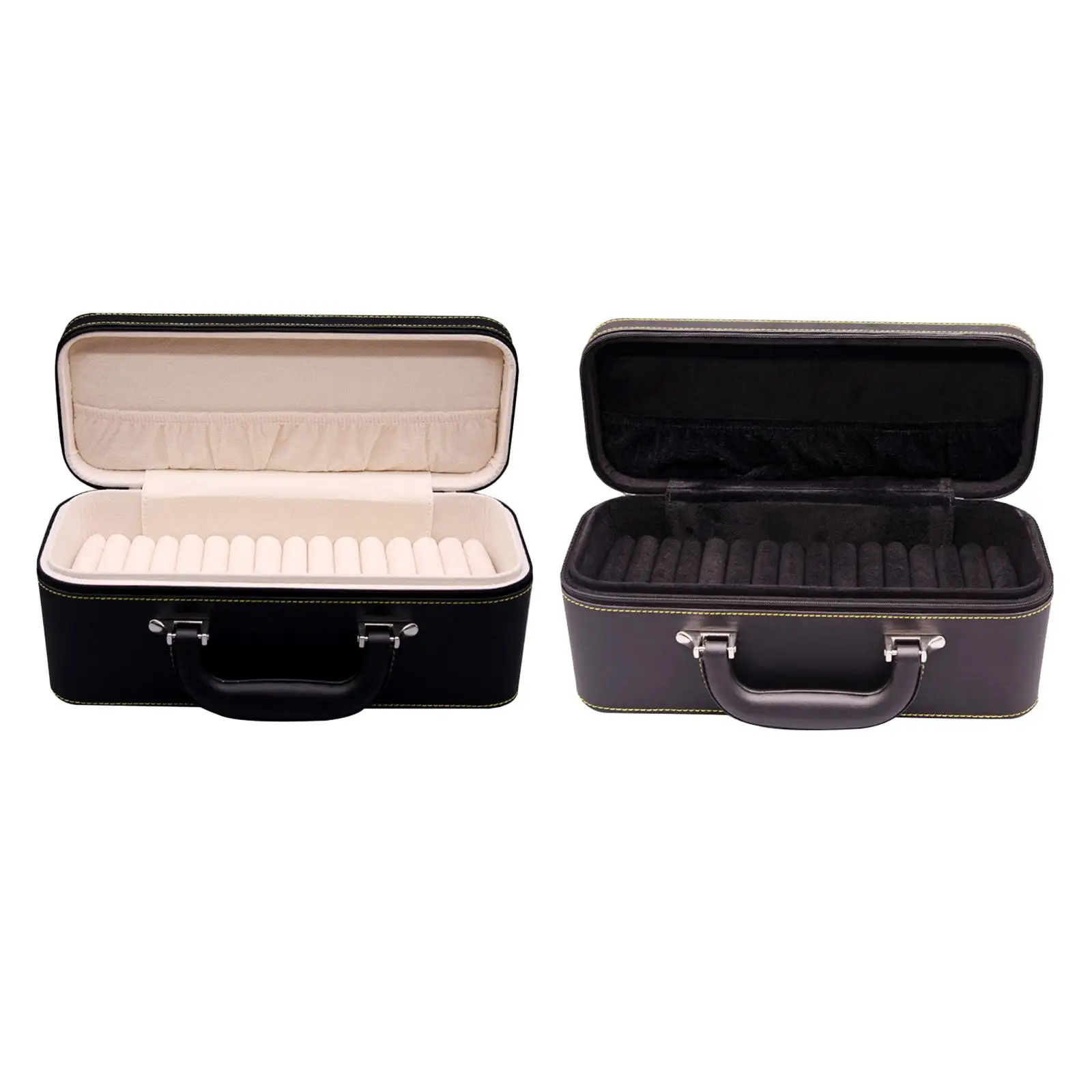 15 Slots bracelet Case with Handle Holder Storage Box Bracelets Display Case