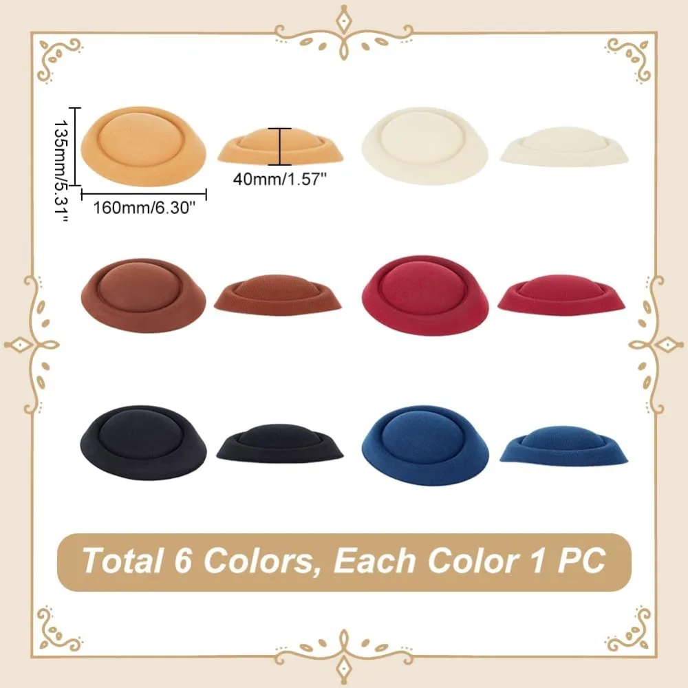 Fascinator Hats for Women Teardrop Fascinator Hat Base EVA Millinery Base Cocktail Hats Hat Craft Material Supply