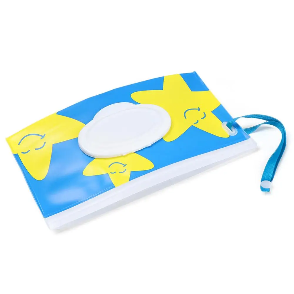 Useful Outdoor Snap-Strap Portable  Product Carrying Case Tissue Box Stroller Accessories Cosmetic Pouch Wet Wipes Bag