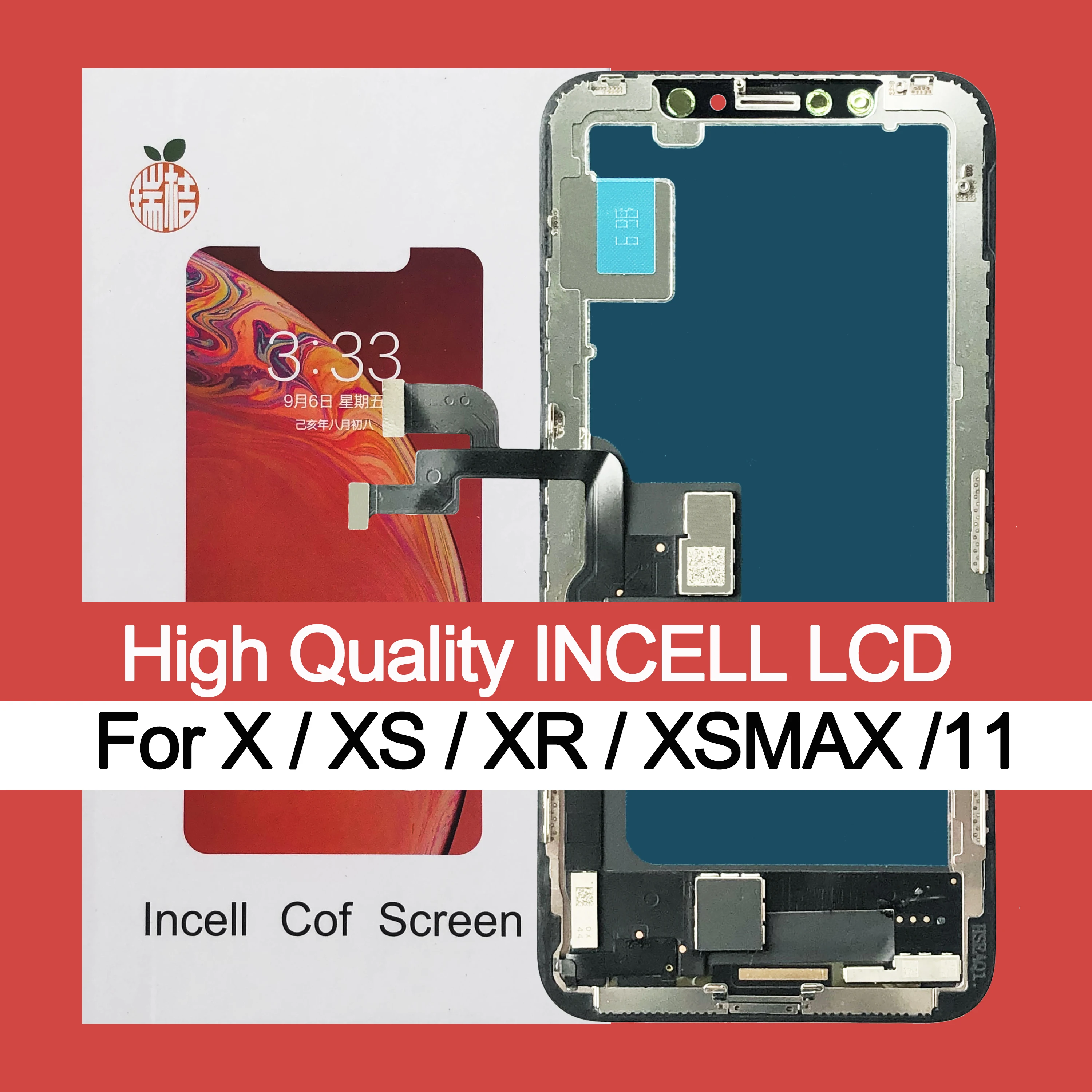 

Top High quality LCD For iphone X LCD XR 11 Screen INCELL LCD Display Touch Screen Digitizer Assembly For iPhone XS Max