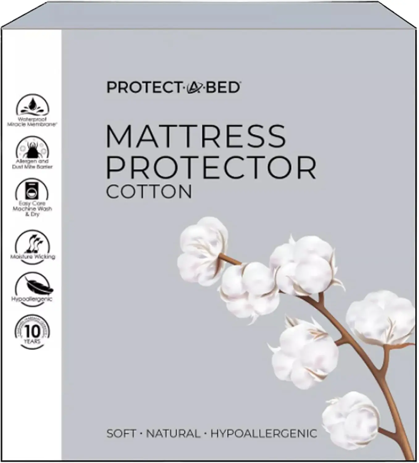 

Cotton Jersey Mattr Protector, King