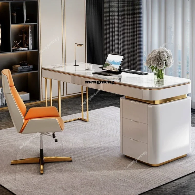 Hot sales Drawers Storage Executive Desk Manager Designer Gaming Computer Office Desks Bureaux Workstation Mesa De Escritorio Ho