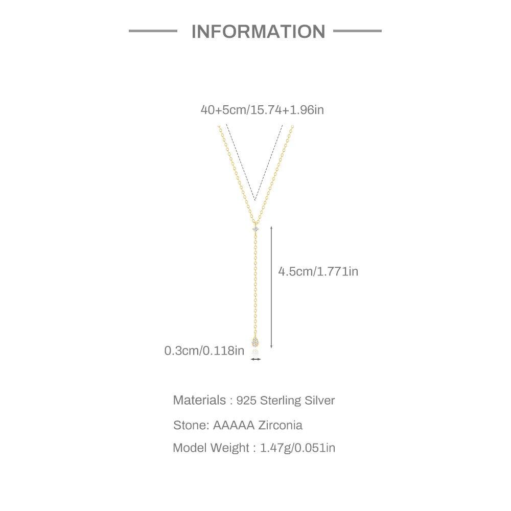 Aide 925 Sterling Silver Simple Zircon Choker Naszyjnik dla kobiet Moda Dwuwarstwowy Łańcuch Mały CZ Wisiorek Naszyjnik Klejnot Prezent — zdjęcie 3