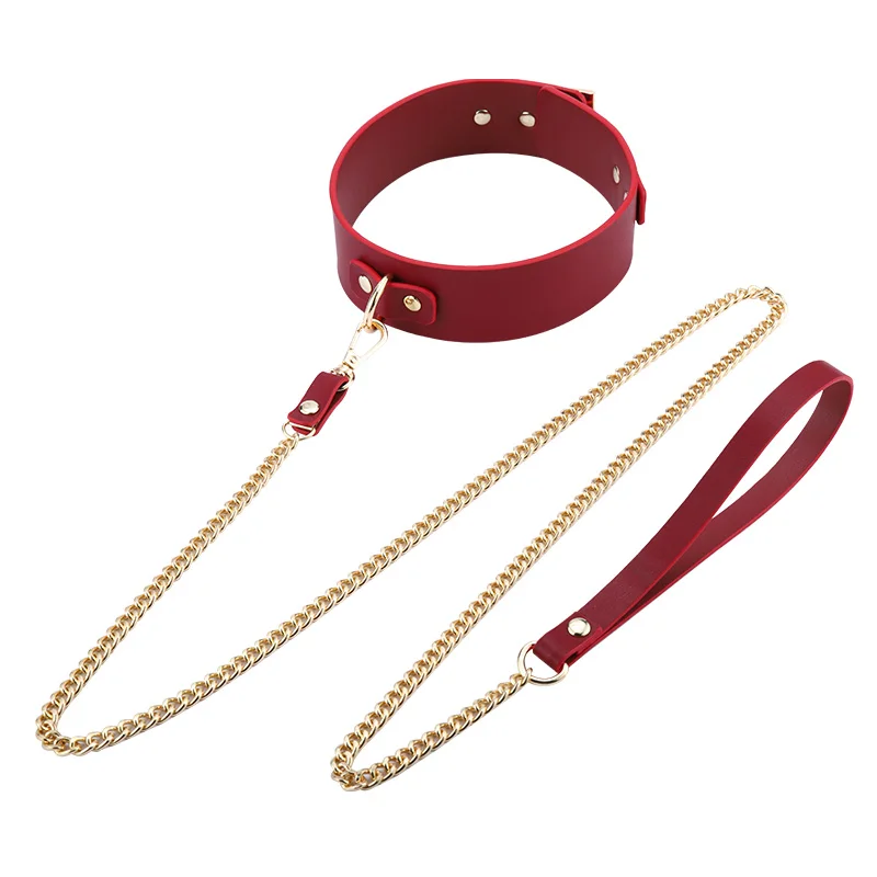 XXOO-Conjunto de Bondage Bdsm para parejas sexuales, collares de sujeción de cuero dividido, puños de muñeca y tobillo, esposas, Juguetes sexuales para mujeres, juegos para adultos