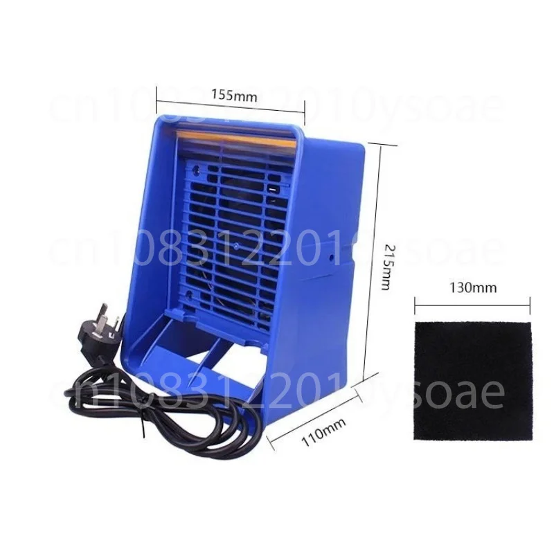 FA-400 Portable Smoker Soldering Iron Welding Exhaust Fan Smoke Absorber With Activated Carbon Filter SpongeSmoke Purifier