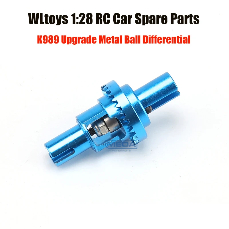 Wltoys RC Car Spare Parts, estendido eixo de transmissão especial para Metal Upgrade, diferencial de bola ajustável, 1/28, K989, K969, 284131, 26mm