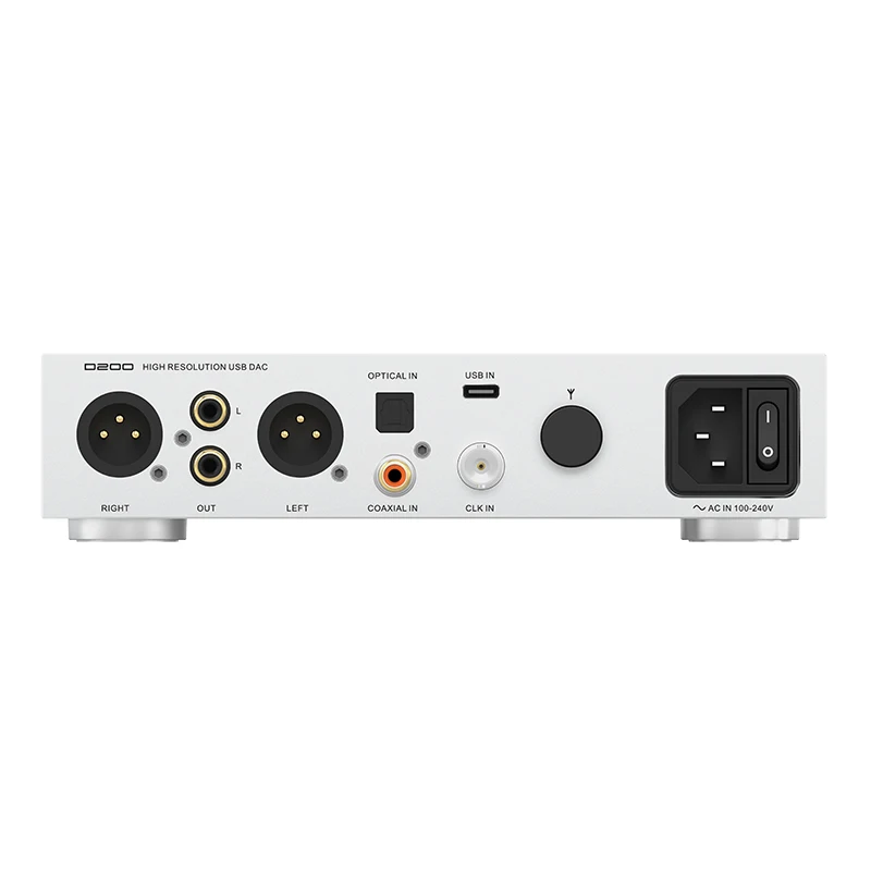 SMSL D200 decoder ROHM BD34352EKV DAC Chip CK-03 Clock MQA Bluetooth 5.1 LDAC PCM768 DSD512 DOP64