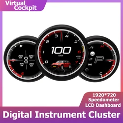 Digital Tachometer Instrument Gauge Cluster For BMW Mini Cooper 2004-2023 R56 R55 R57 F55 F56 F57 Dashboard Panel Speedometer