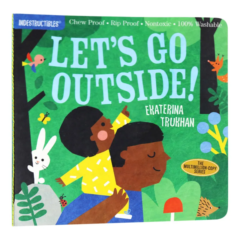 

Indestructibles Let's Go Outside, Baby Children's books aged 1 2 3, English picture book 9781523509867