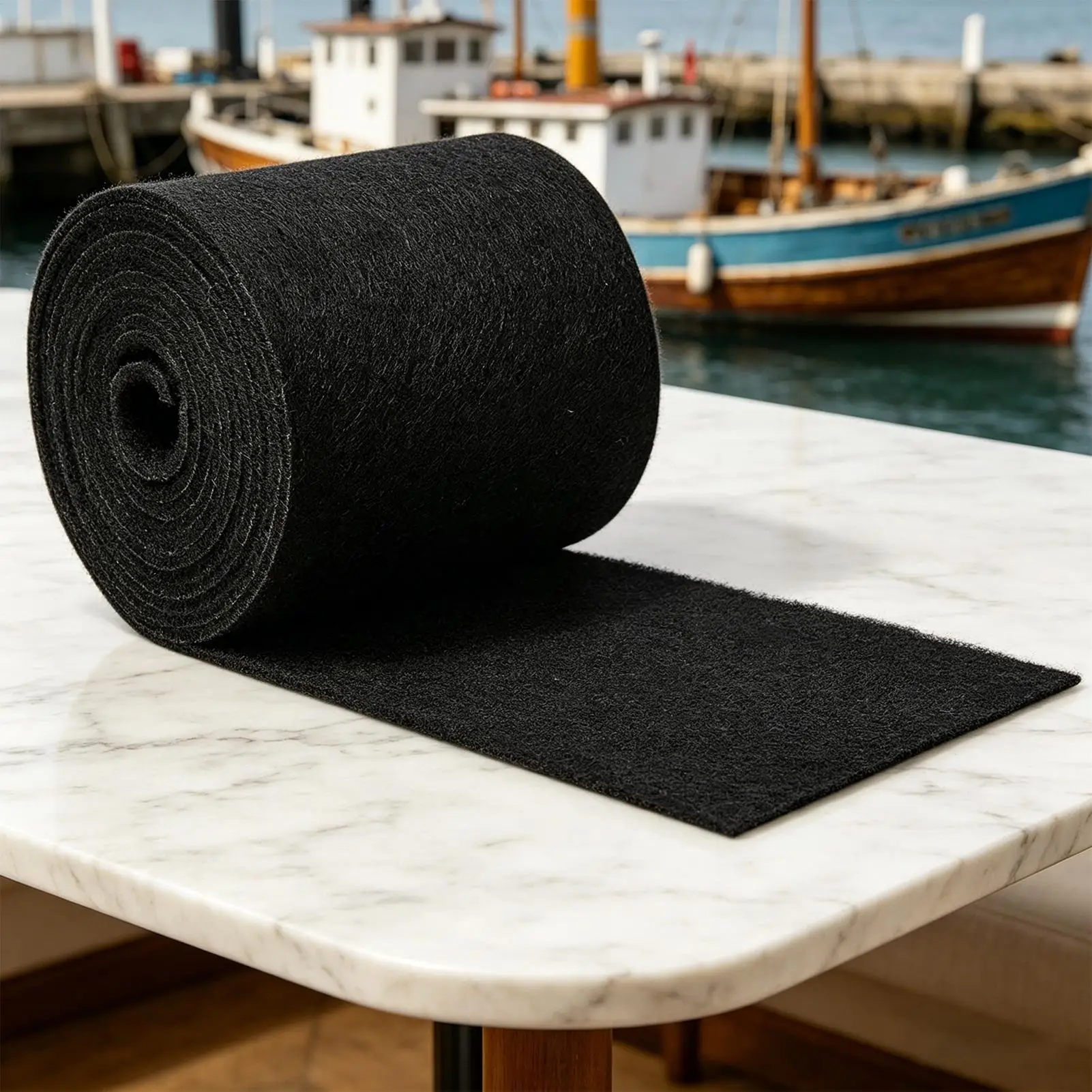Boat Trailer Carpet Friction-Proof Scratch-Proof Towing Liner 11.81inx13ft Marine Trailer Bunk Carpet For Marine Deck Pontoon