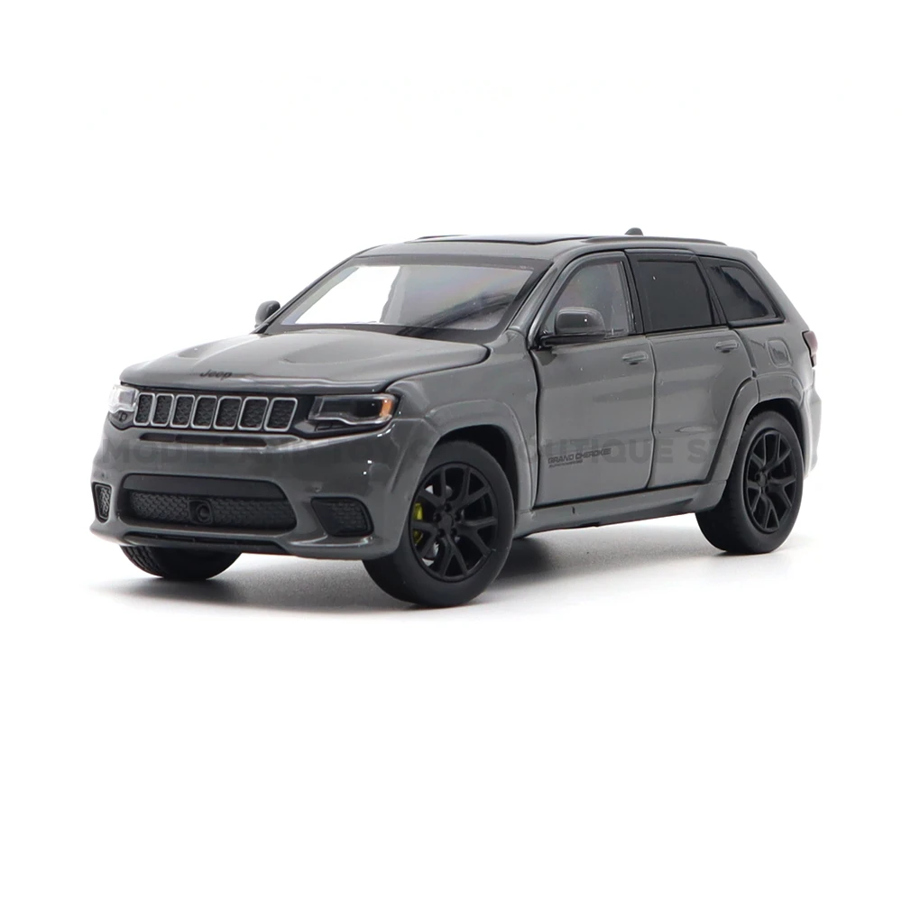 1/32 Grand Cherokee Trackhawk JKM Diecast Model Toys CAR for Kids Sound Light Boys Girls Gifts