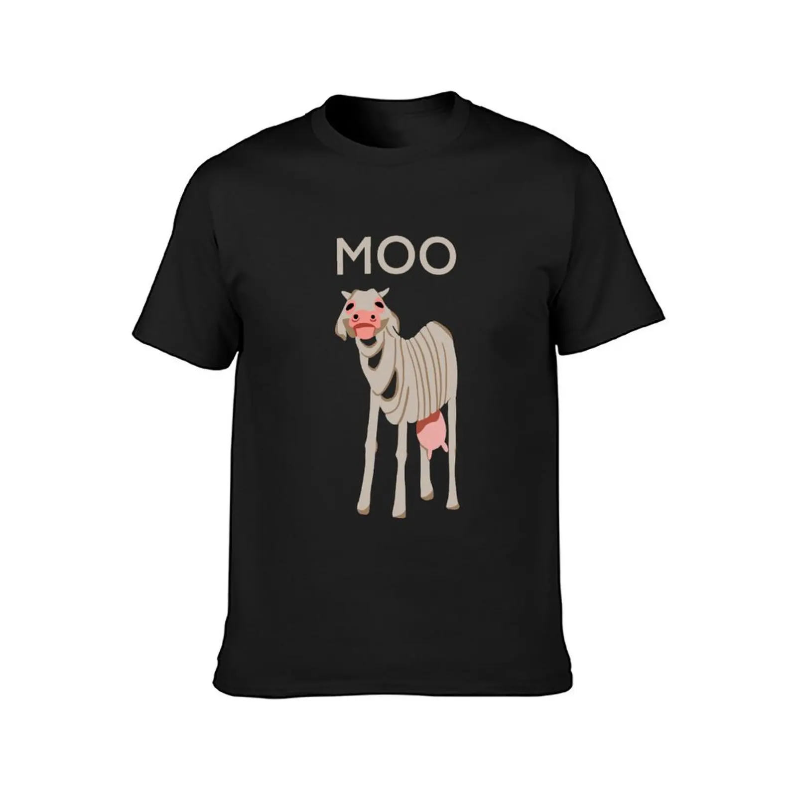 Milky White - Moo T-Shirt oversized oversizeds designer t shirt men