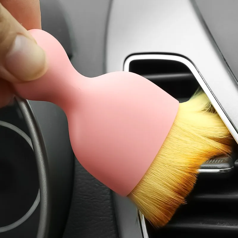 Car Cleaning Brush Air Conditioning Vent Center Console Clean Tool Air Outlet Cleaning Auto Interior Dust Removal Wash Brush