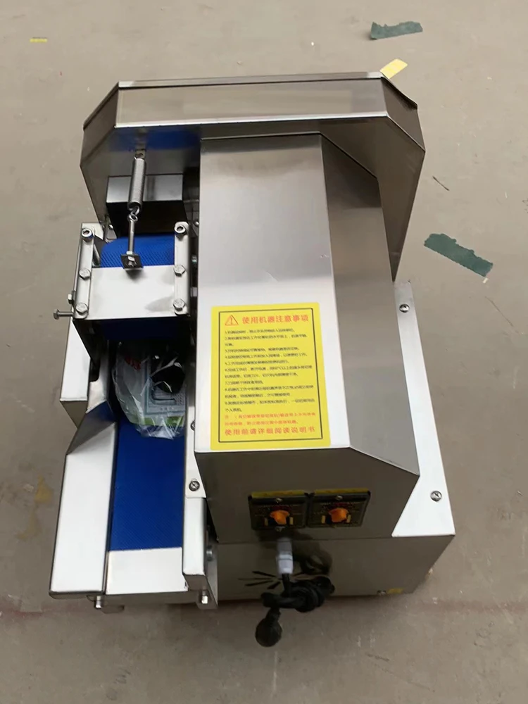 Restaurant Canteen electric vegetable cutting machine automatic vegetable slicer dicing machine with conveyor belt