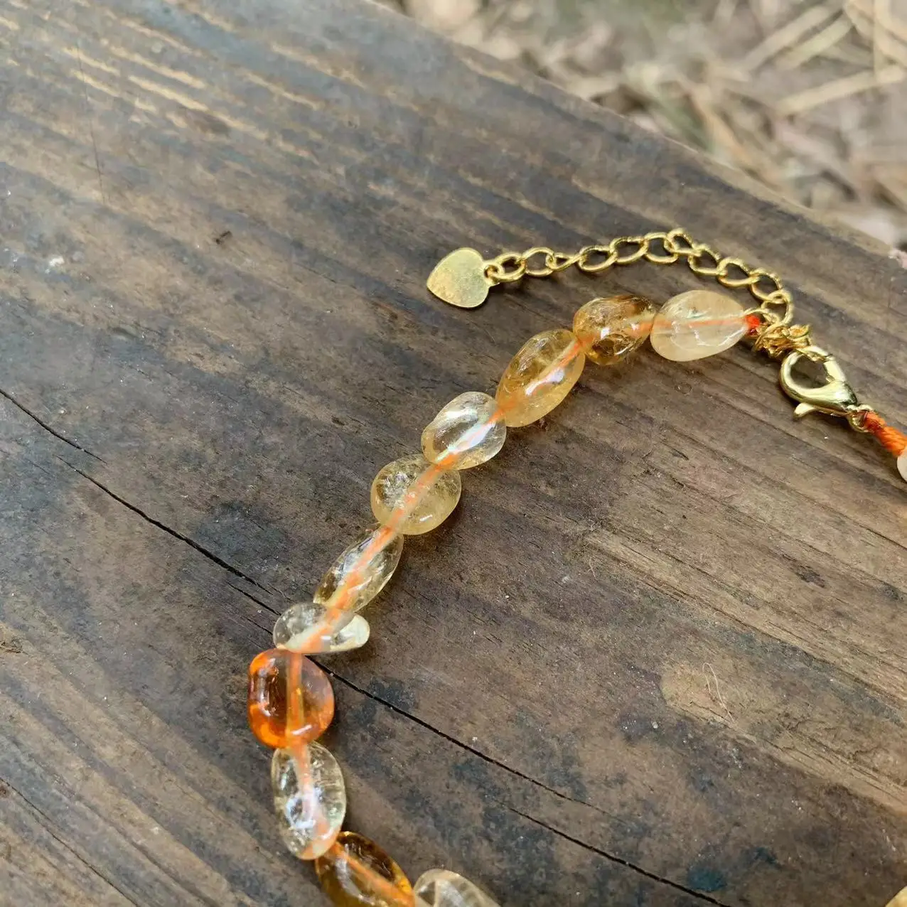 Natural Citrine Bracelet Yellow Stone Irregular Jewelry Wholesale Design Handmade GEM Beads Healing Women Jewelry Gifts