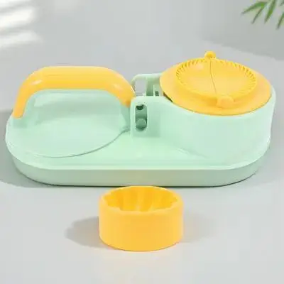 

1 Set Mold 2 In 1 Manual Maker Tool Ergonomic Handle Dumpling Skin Press Machine Plastic Lightweight Easy Gift For