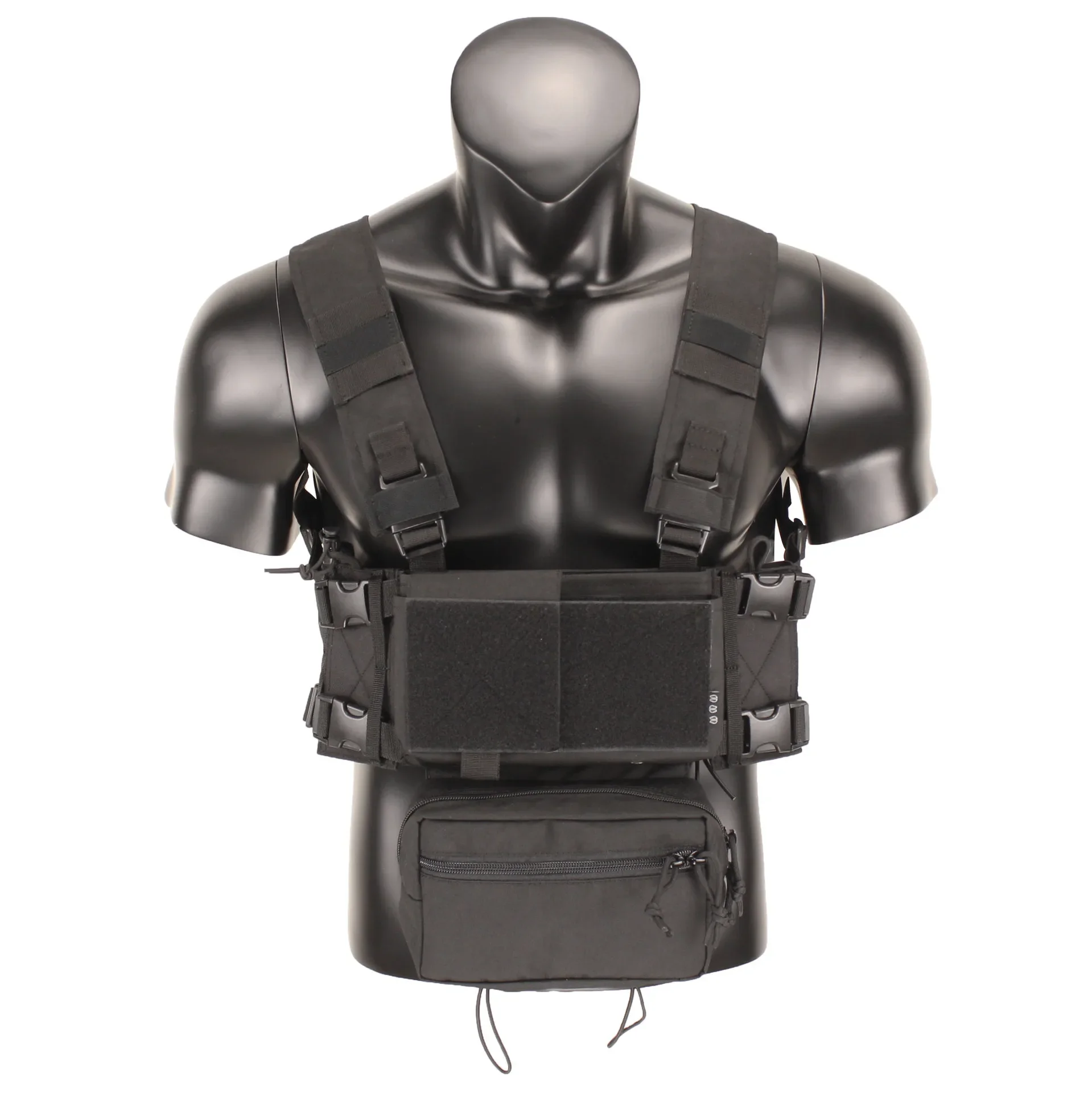 

Airsoft Tactical Vest for Men MK4 Chest Rig with 5.56/7.62 Magazine Pouch Holder Molle Magazine Pouch Tactical Airsoft Vest