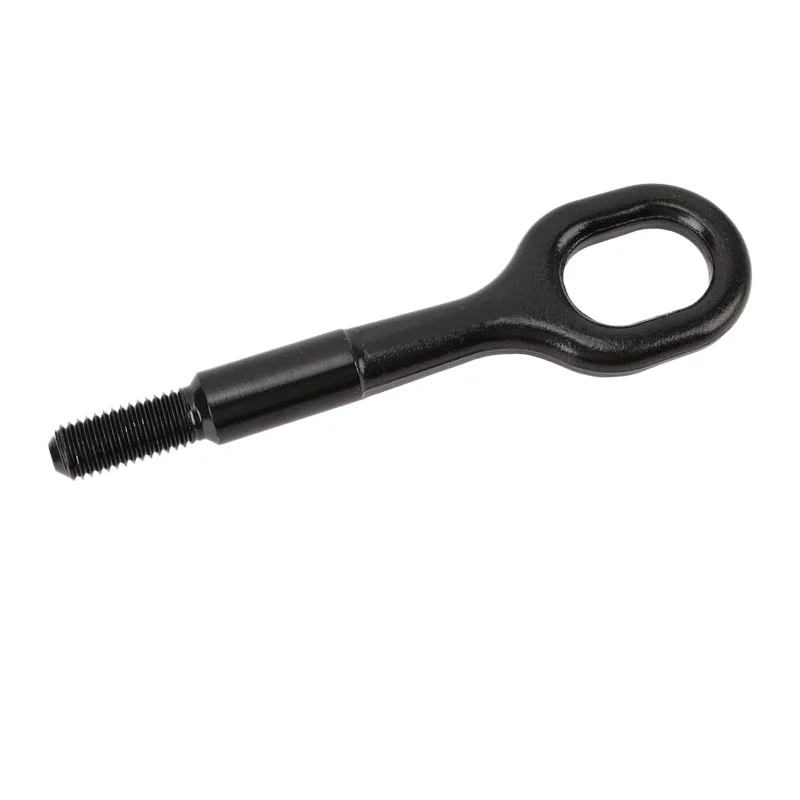 1077570 1 шт. буксировочные крючки с черным покрытием, буксировочное кольцо переднего бампера для TESLA Model 3 Y S X 2017-2023