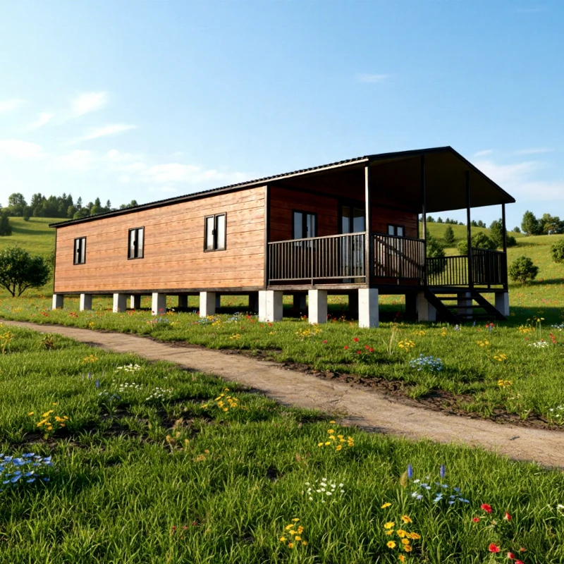 Expandable Container House Terrace Prefabricated Mobile Tiny House Light Steel Roof 2 3 4 Bedroom Folding Room Garden Rooms