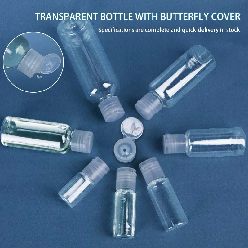 Navulbare Transparante Lege Fles Plastic Draagbare Fles Reiscontainer Navulbare Cosmetica Container