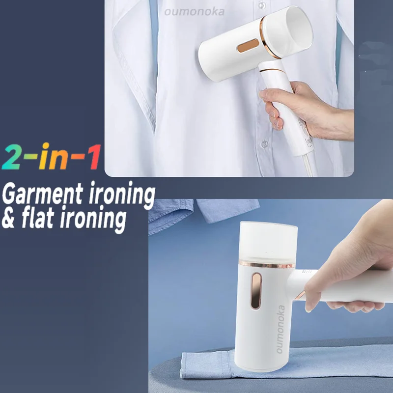 2-in-1 Handheld Steam Iron Garment Steamers Ironing Machine Travel Portable Ironing Machine Garment Ironing Machine Steamer