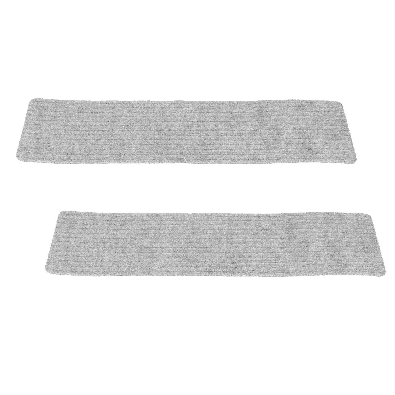 2 Stück Anti-Rutsch-Stufenmatte für den Innenbereich, Treppenschutz, selbstklebendes Gummi, rutschfeste Rückenteppich, neutrale Stufen, Polyester