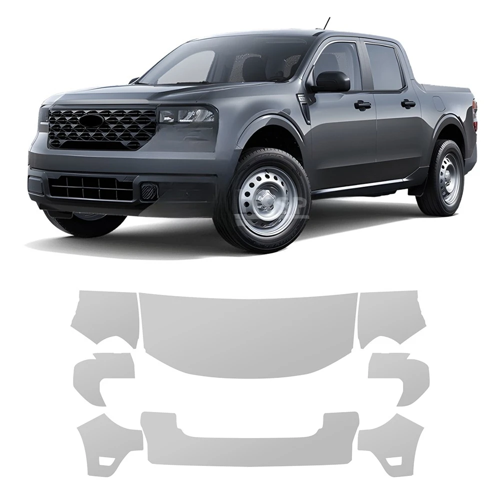 

For Ford Maverick 2025-26 Invisible Car Wrap TPU Film Protective Layer Scratch Resistant Car Modification Car Parts Accessories