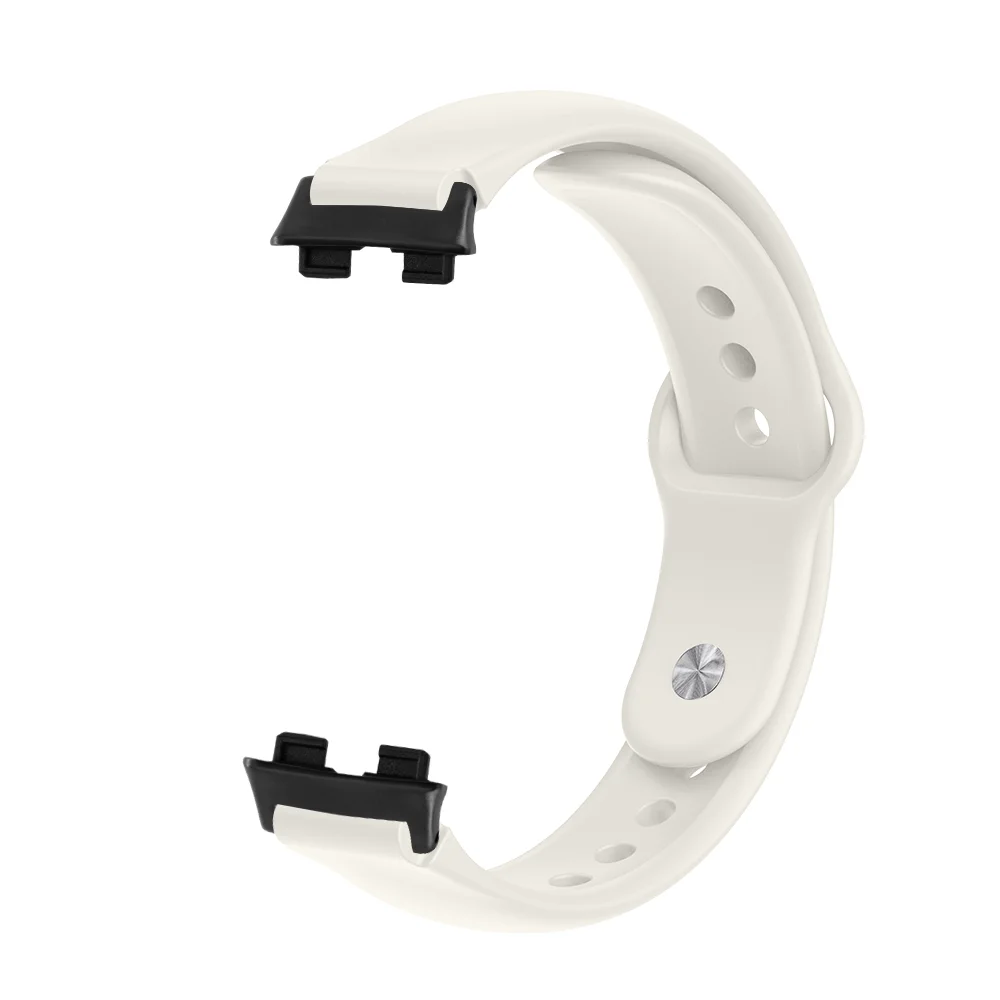 

Reverse-buckle Watch Strap For Huawei Band 8/8NFC/9/9NFC/10 Quick Release Sweatproof Silicone Replacement Smartwatch Band Unisex
