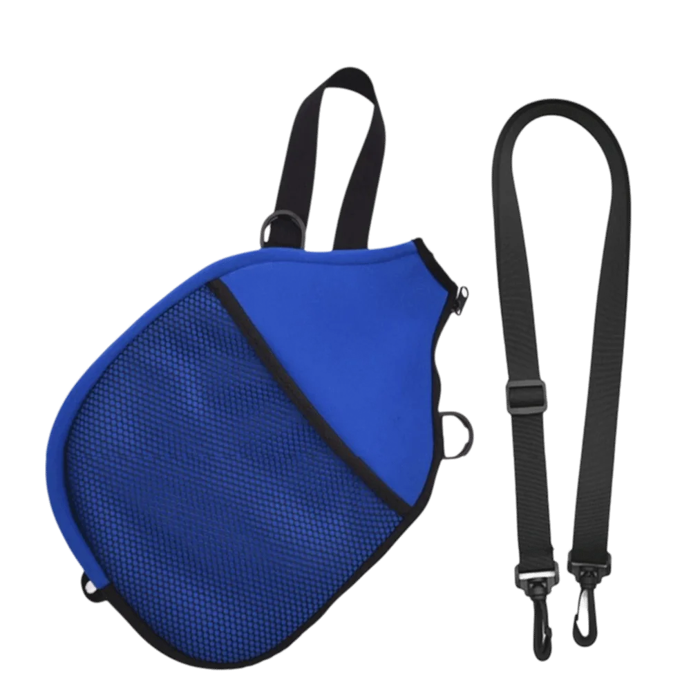 

Neoprene Pickleball Racket Sleeve with Crossbody Strap Lightweight Pickleball Paddle Cover Durable Portable Carry Bag