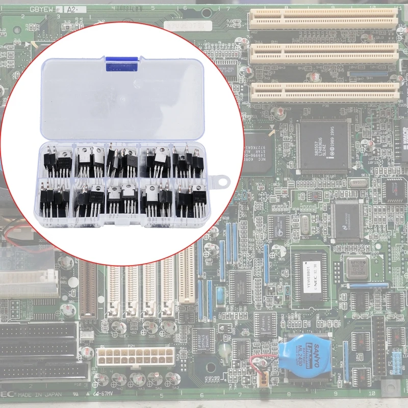 مجموعة متنوعة من ترانزستورات Mosfet IRF640 IRF740 IRF840 IRF3205 IRF9540 IRFZ44 IRF510 IRF 520 IRF530 IRF540