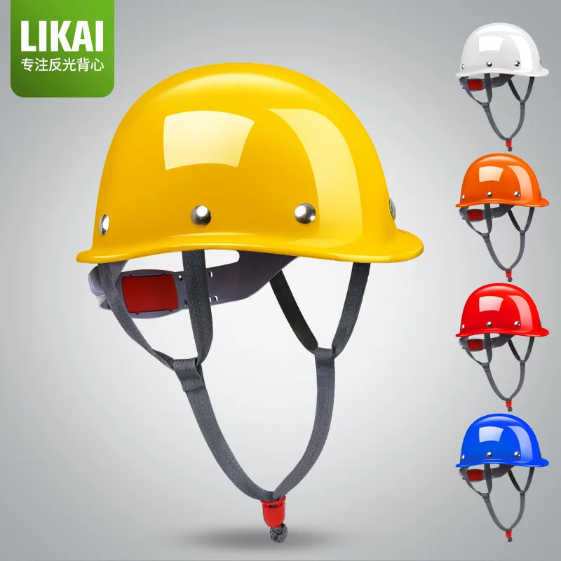 National Standard Safety Helmet Construction Protection Thickened Helmet Supervision Site Project Labor Insurance