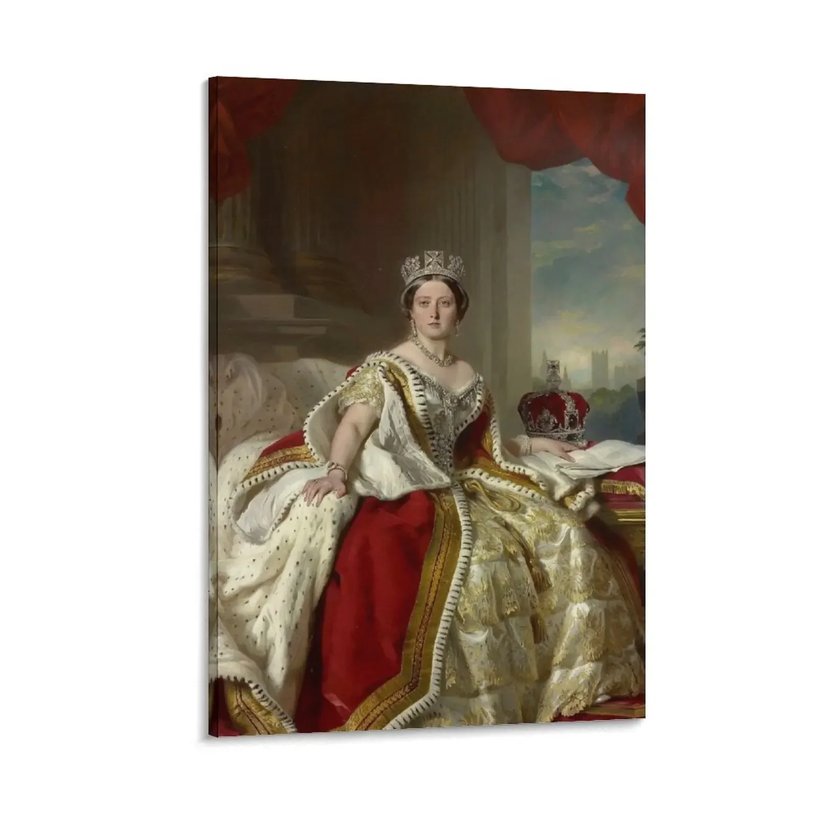 

Queen Victoria, of England Canvas Painting posters for room modern home decoration wallpapers home decor art mural