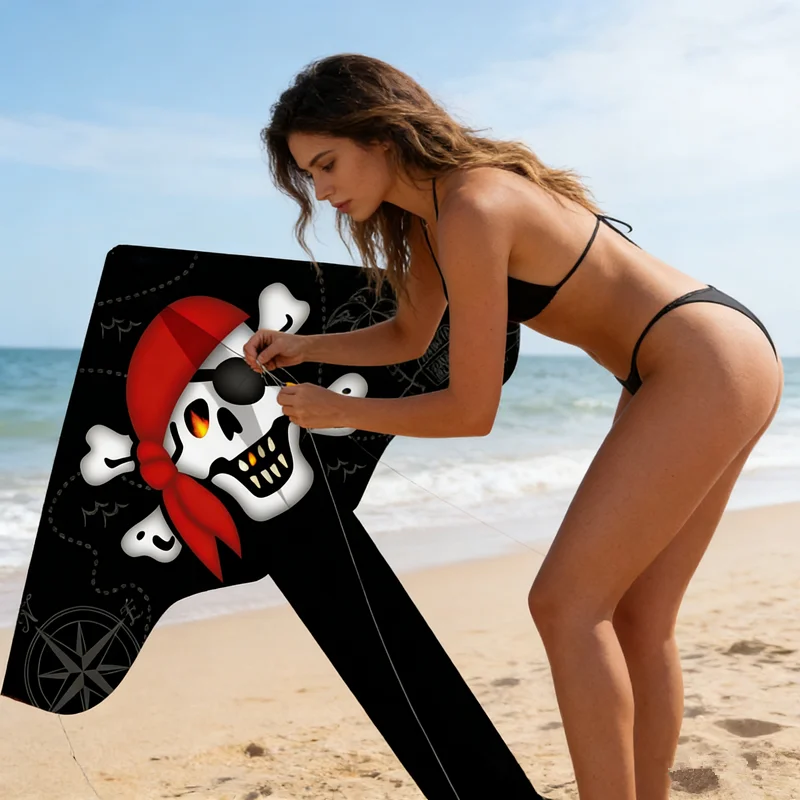 

Новые воздушные змеи: Змеи-черепа, для полетов на открытом воздухе, игрушки для детей, спортивные змеи, пиратские змеи, профессиональные ветряные змеи, парапланы, ветроуправляемые игрушки