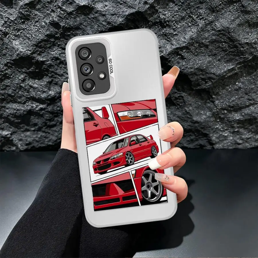 Widebody Sport Car Case for Samsung Galaxy A06 A07 A04 A05 A10 A20 A71 A56 A03 A54 A72 A50 A51 A52 Back Phone Cover view 4
