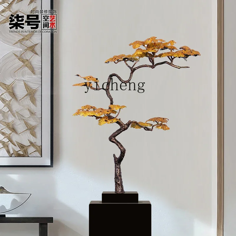 L7-14 metal wrought iron welcome pine floor ornament hotel living room art decoration large handicraft