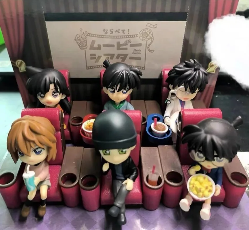 

Re-Ment детектив Конан кино сцена серии 01, слепая коробка, экшн-фигурки, украшение для рабочего стола, подарок на день рождения, коллекционные подарки, игрушки