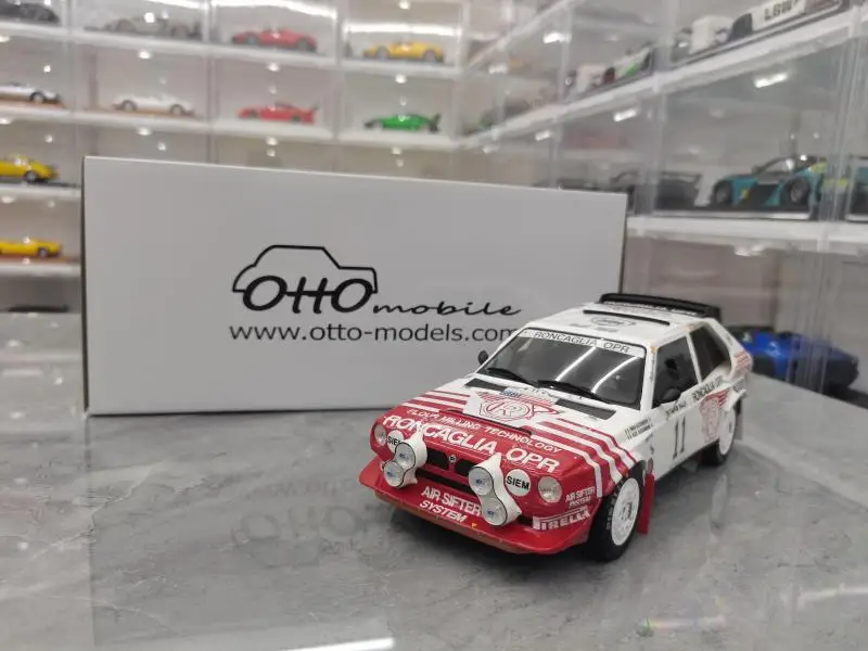 

OTTO 1/18 Lancia Delta S4 #11 limited edition resin Collection die-cast car decoration model toys